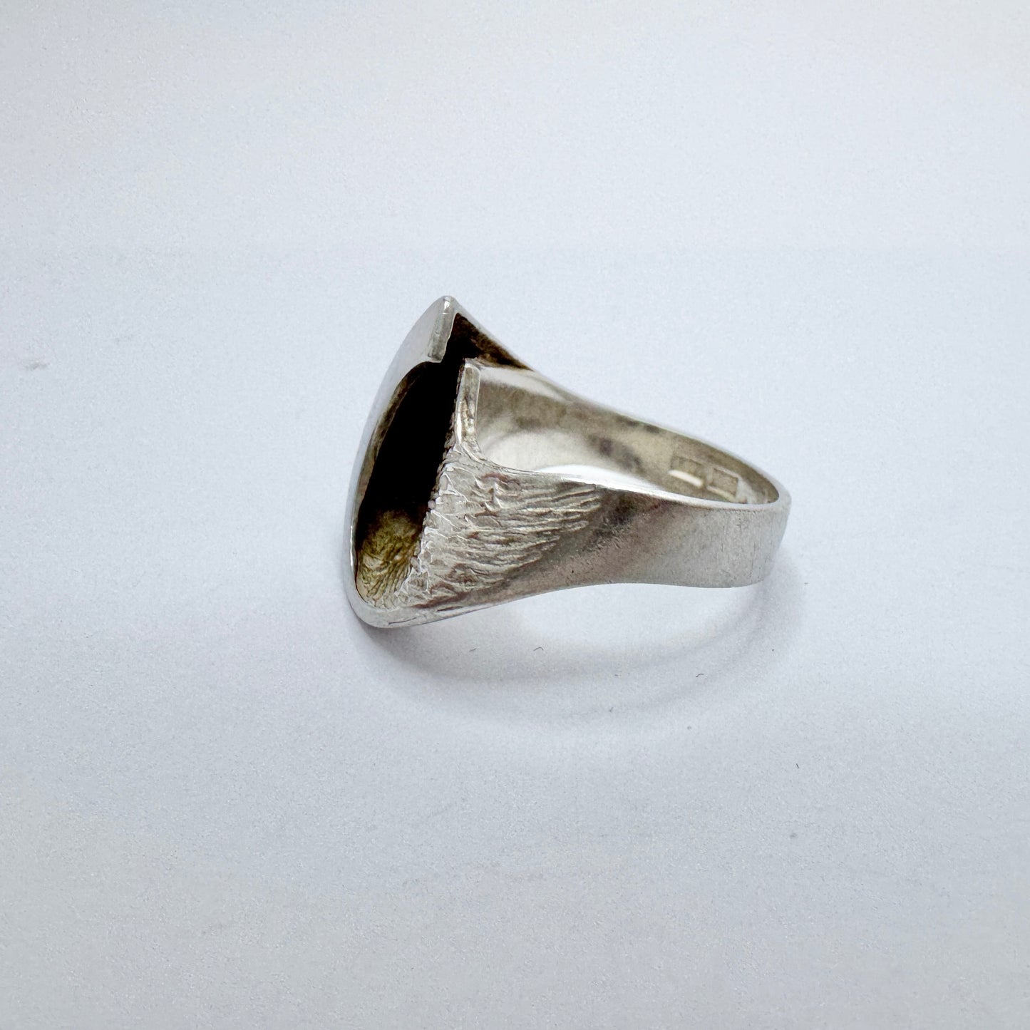 Alton, Sweden 1987. Vintage Sterling Silver Ring.