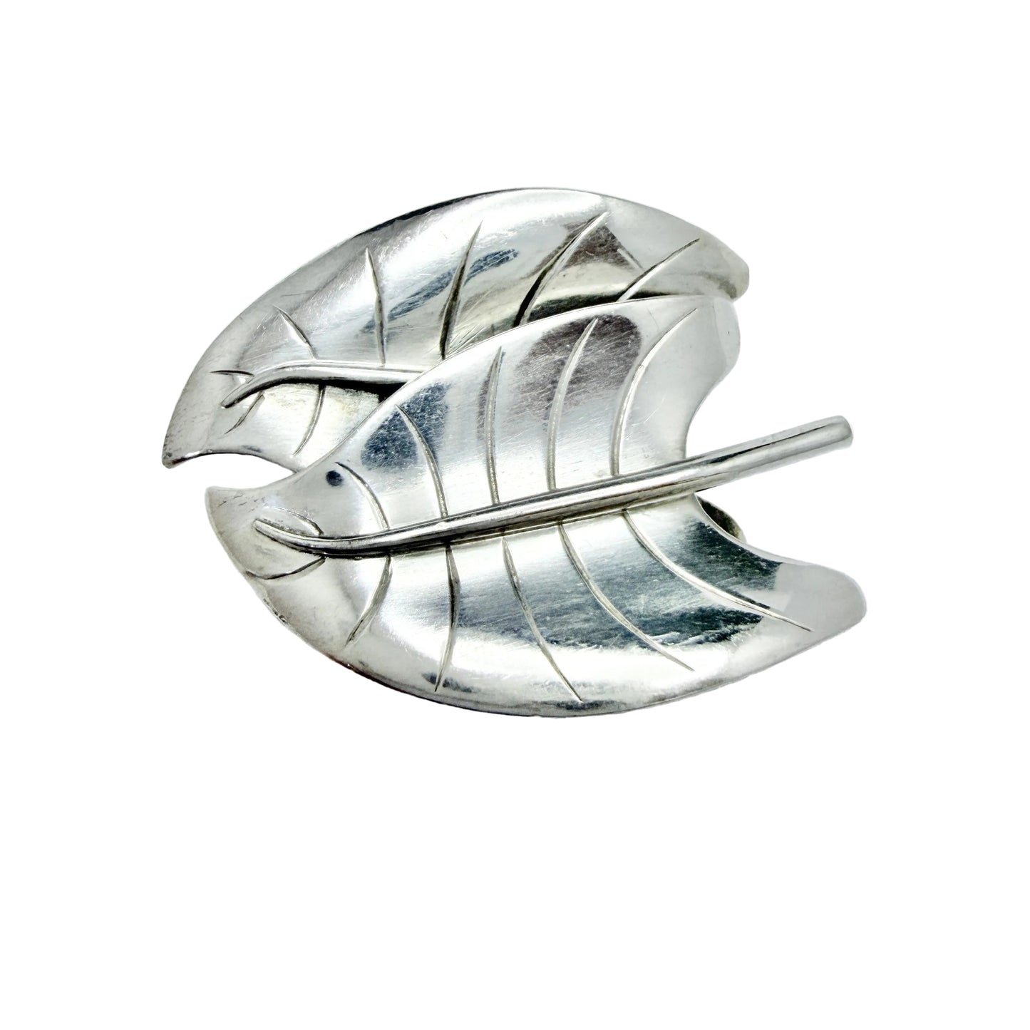 Sigurd Persson for Ateljé Stigbert, Sweden 1952. Vintage Sterling Silver Brooch