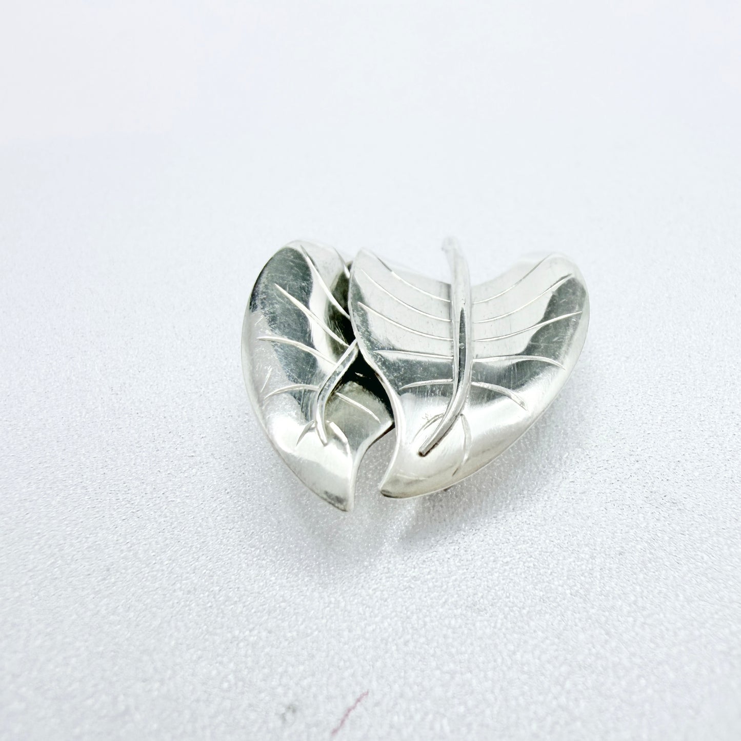 Sigurd Persson for Ateljé Stigbert, Sweden 1952. Vintage Sterling Silver Brooch