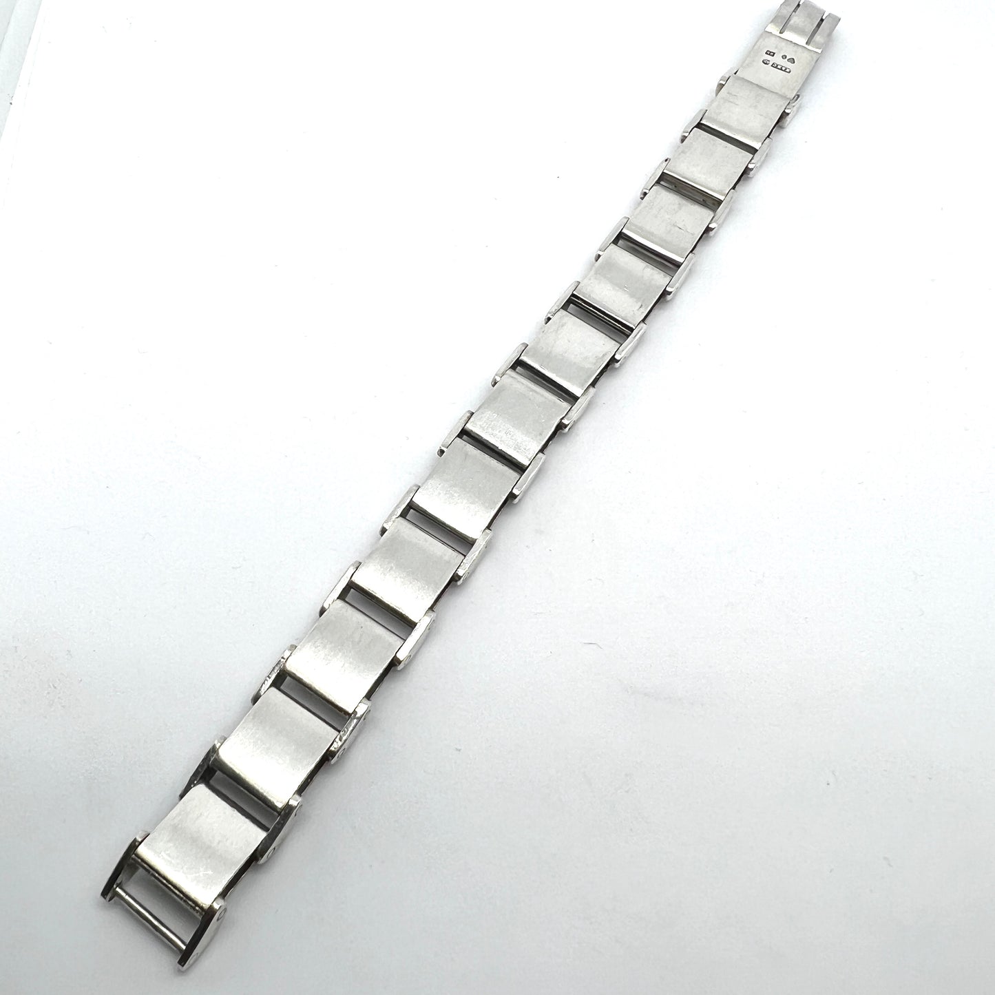 Ceson, Sweden 1952. Vintage Machine Age Sterling Silver Bracelet.