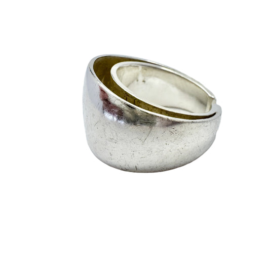 Tone Vigeland, Norway 1960s. Vintage Sterling Silver Ring.