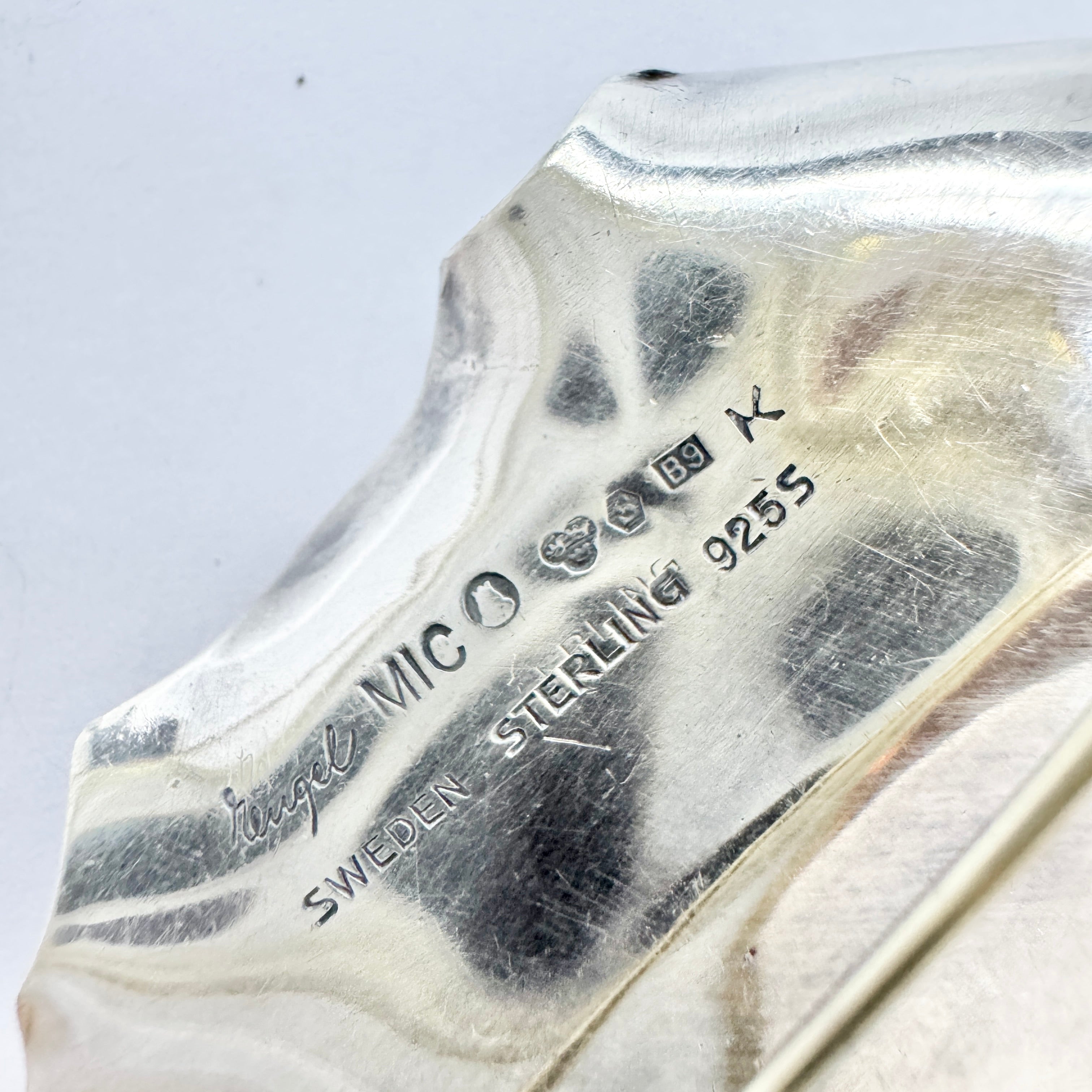 Gertrud Engel for A Michelsen Sweden 1952. Vintage Sterling Silver