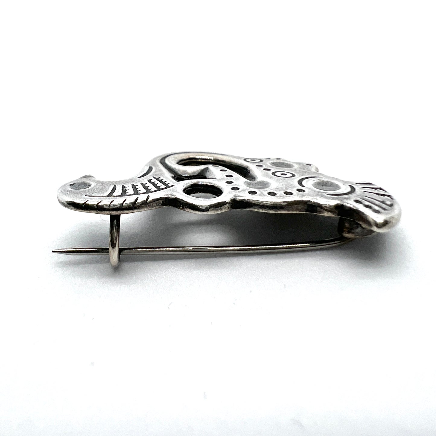 Kalevala Koru, Finland. Vintage Sterling Silver Bird Brooch.