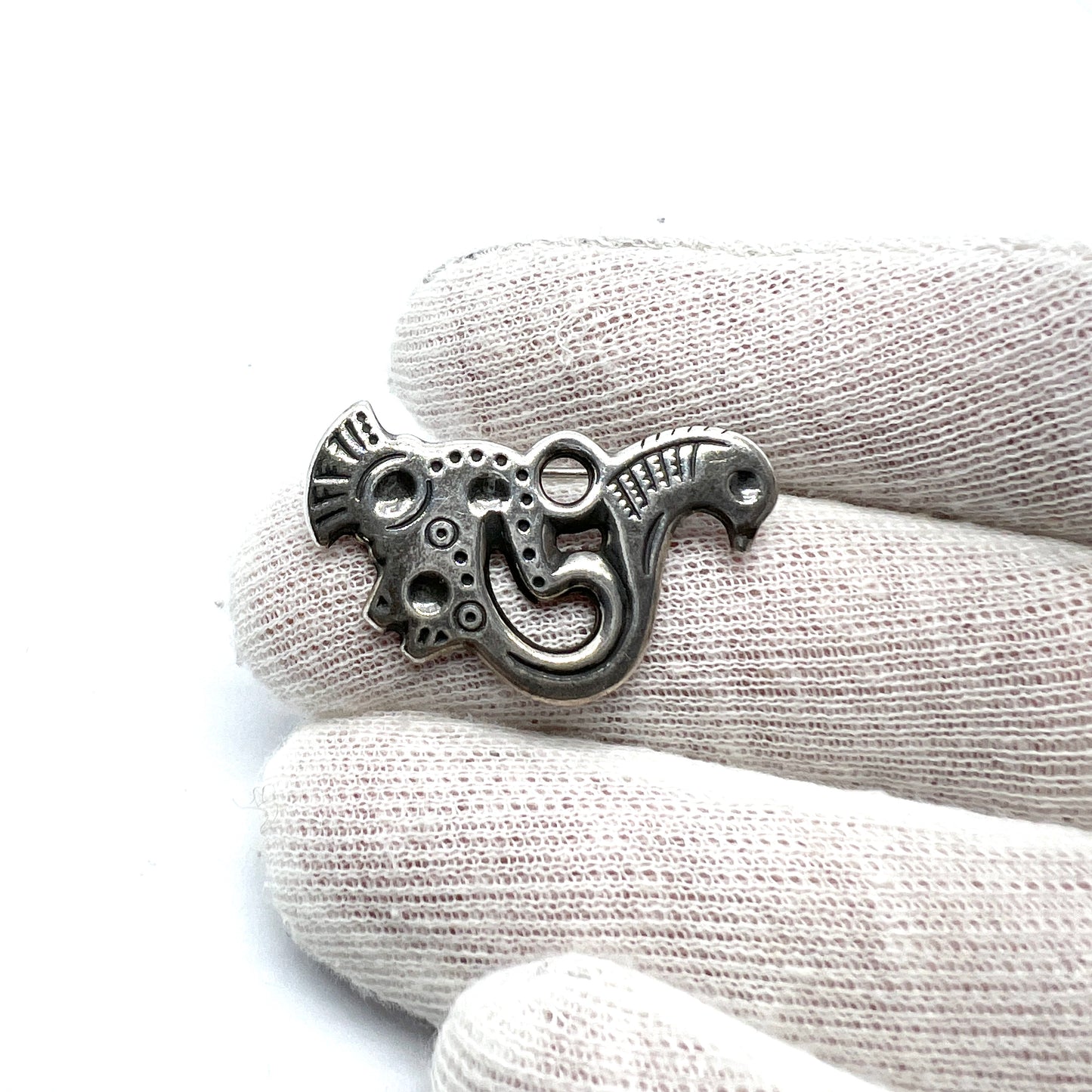 Kalevala Koru, Finland. Vintage Sterling Silver Bird Brooch.