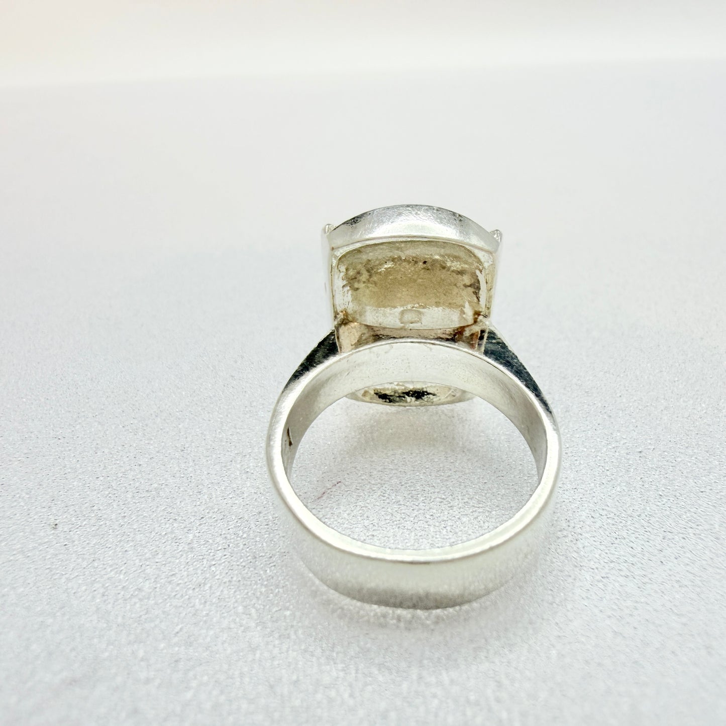 Bengt Hallberg, Sweden 1967. Vintage Modernist Sterling Silver Ring.