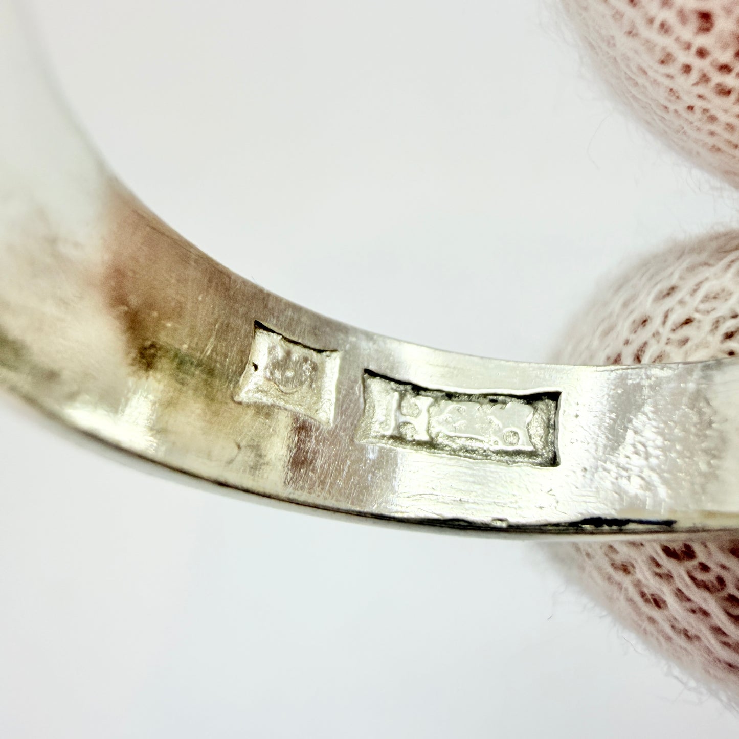Bengt Hallberg, Sweden 1967. Vintage Modernist Sterling Silver Ring.