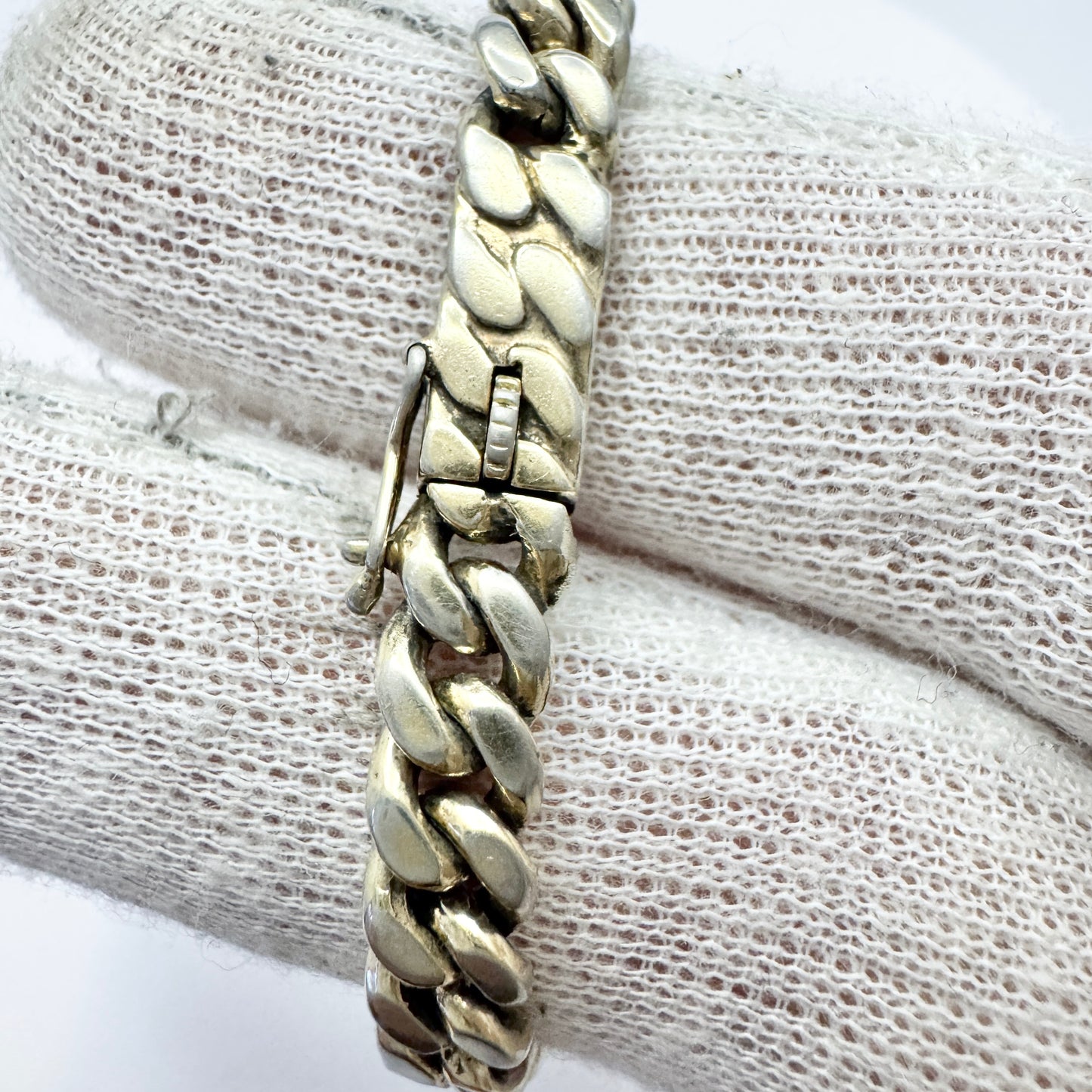 G Dahlgren, Sweden year 1950. Vintage Sterling Silver Bracelet.