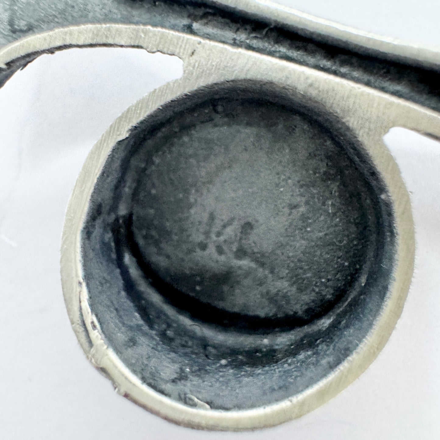 Karl Laine for Sten & Laine Finland 1975. Vintage Sterling Silver Pendant.