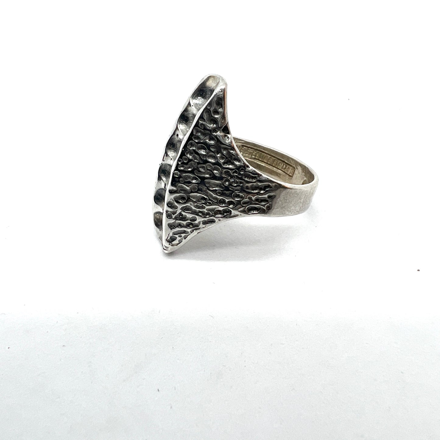 Finland 1970s. Sterling Silver Ring.