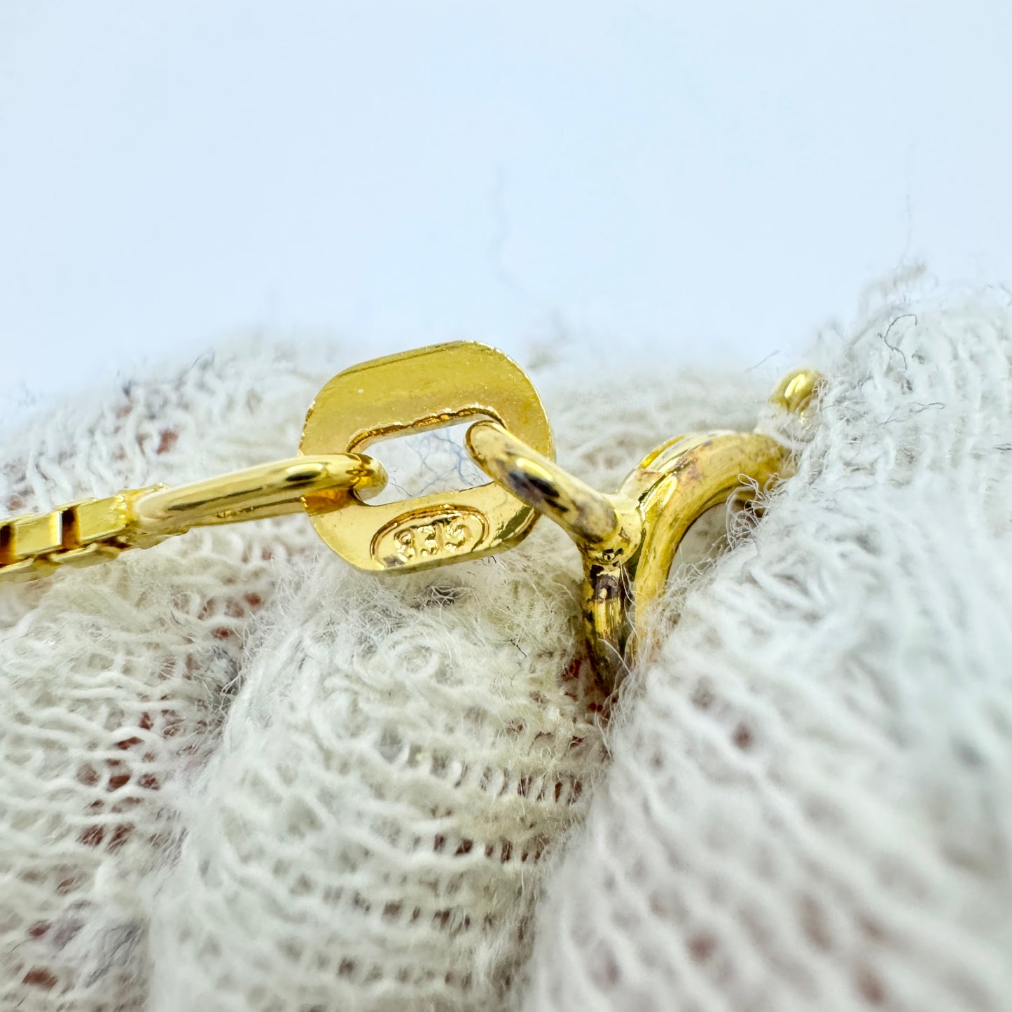 Häggbom-Erhardt, Sweden 1977. Vintage Gold Gilt Solid Silver Modernist Pendant Necklace.