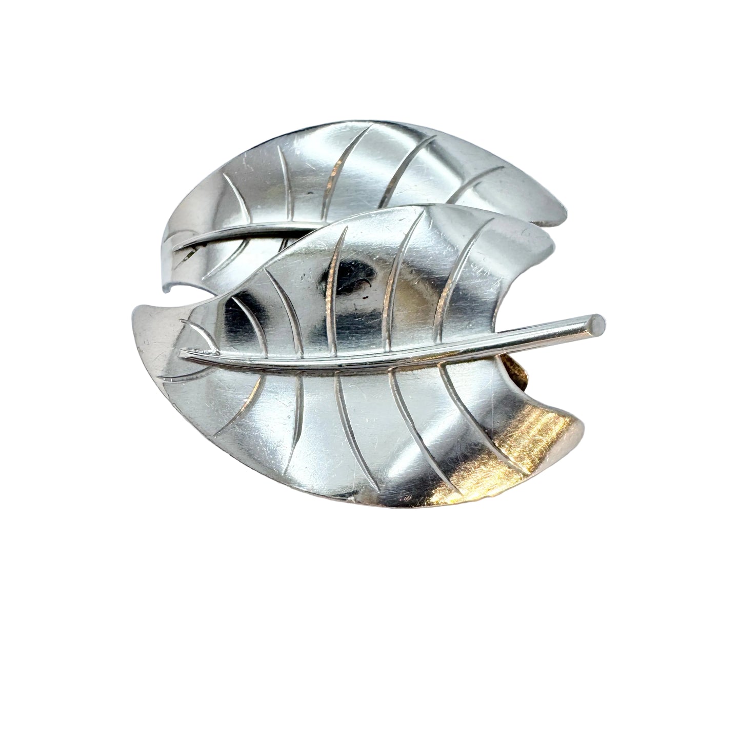 Sigurd Persson for Ateljé Stigbert, Sweden 1953. Vintage Sterling Silver Brooch..
