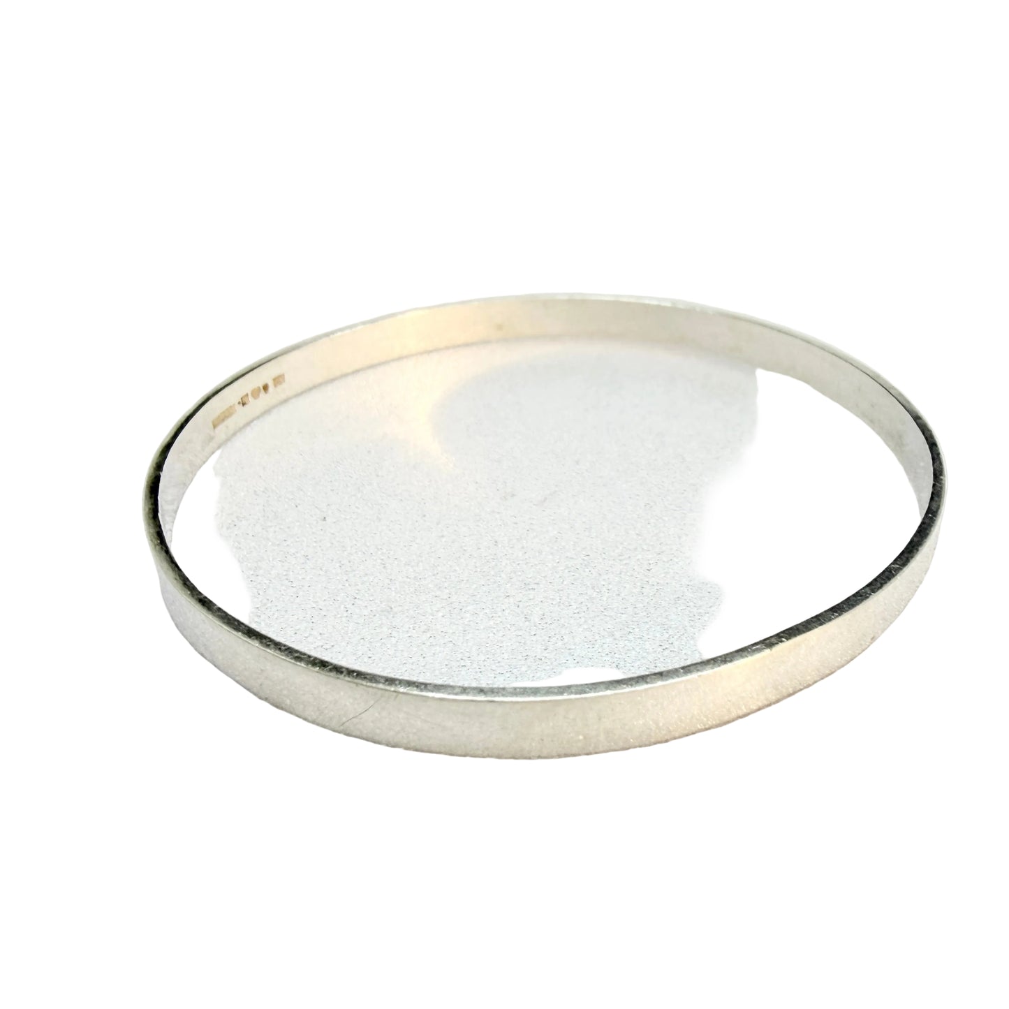 G Dahlgren, Sweden 1967. Vintage Sterling Silver Bangle Bracelet.