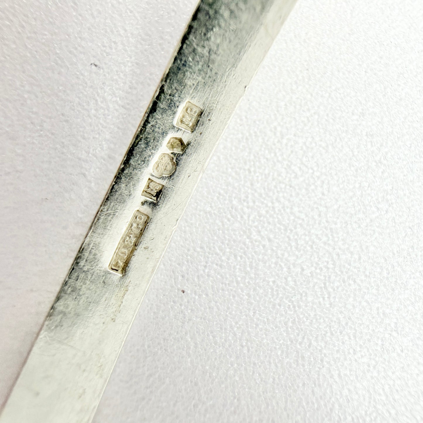 G Dahlgren, Sweden 1967. Vintage Sterling Silver Bangle Bracelet.