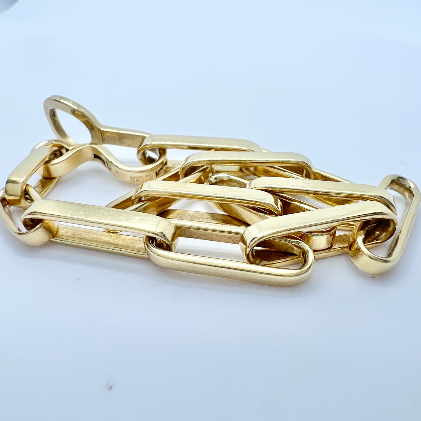 Karl-Ingemar Johansson, Sweden 1977. Vintage 18k Gold Bracelet. Signed