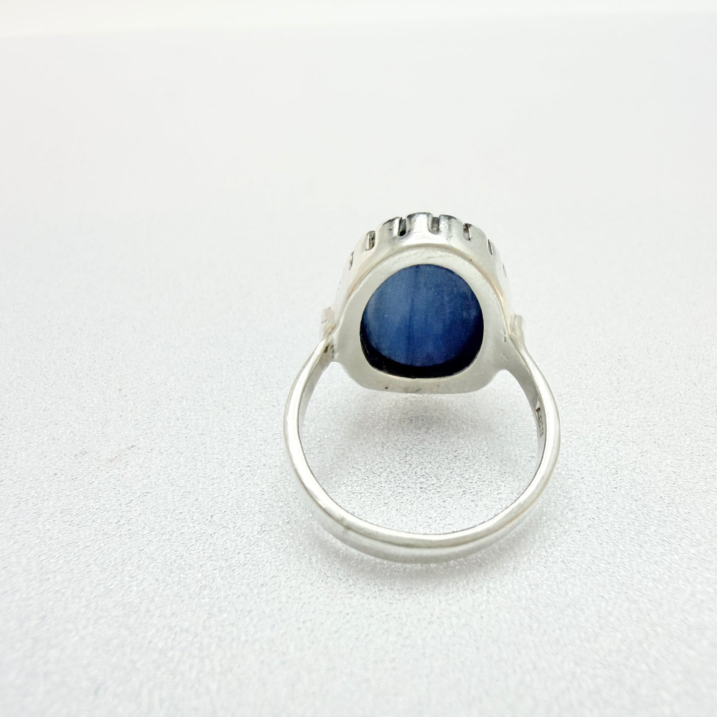 O Nordström, Sweden 1970-80s. Vintage Sterling Silver Bergslagen-stone Ring.