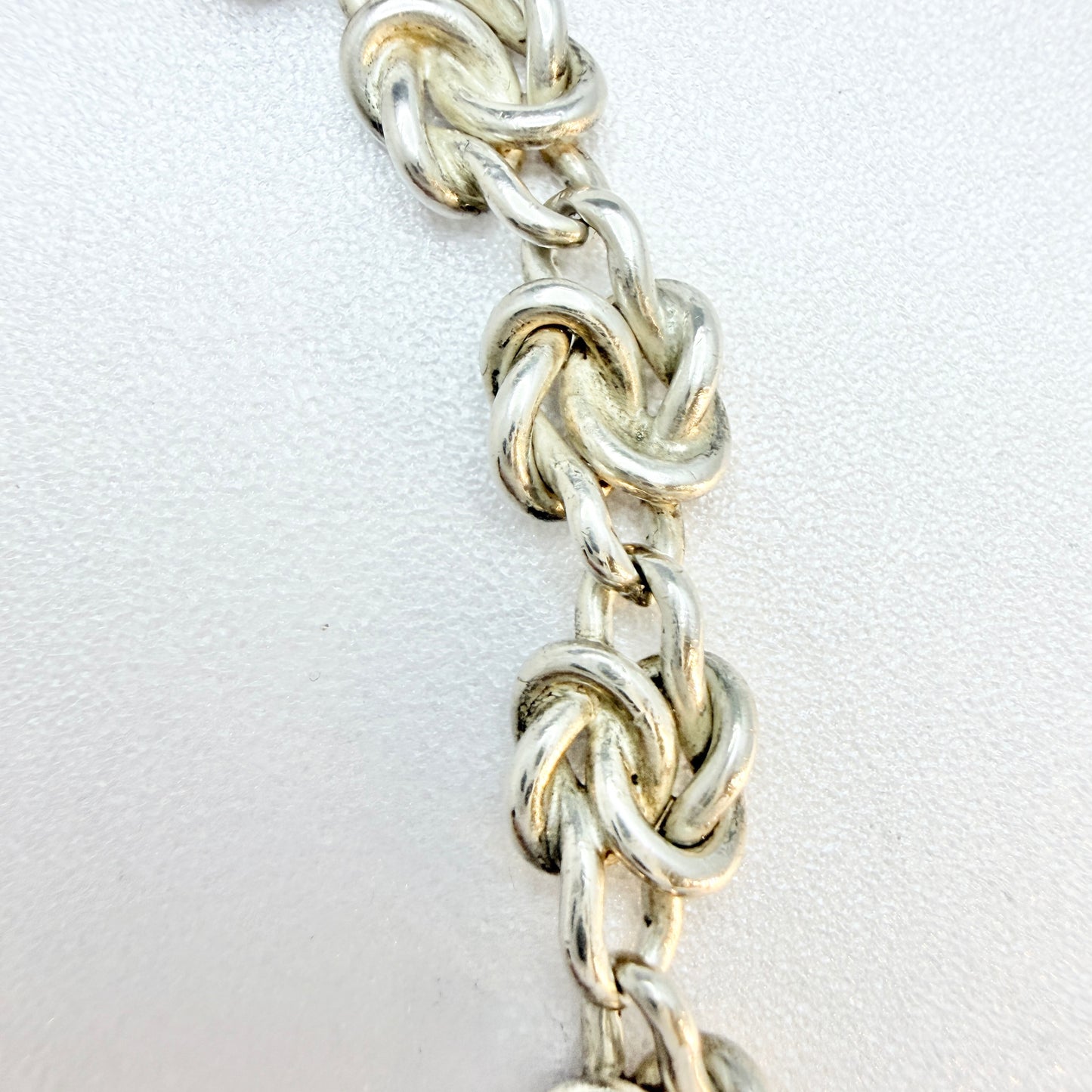 Stockholm, Sweden c 1940. Solid Silver Bracelet.