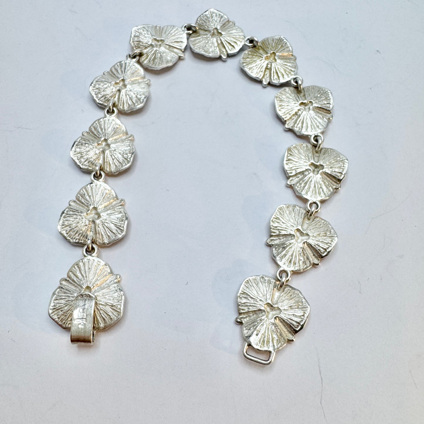 NOR, Finland 1982. Vintage Sterling Silver Bracelet.