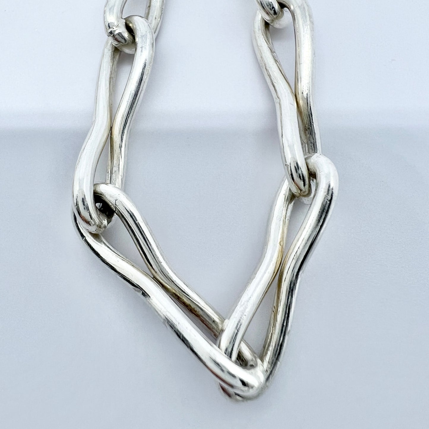 Arne Johansen, Denmark 1960-70s. Vintage Sterling Silver Necklace.