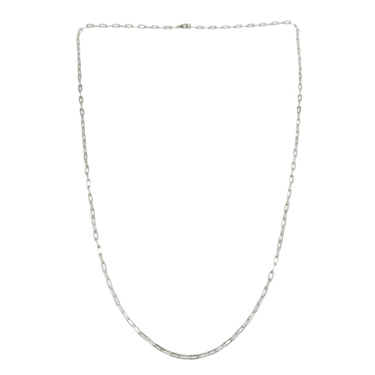 Vintage c 1960-70s Solid Silver Versatile Chain Necklace.