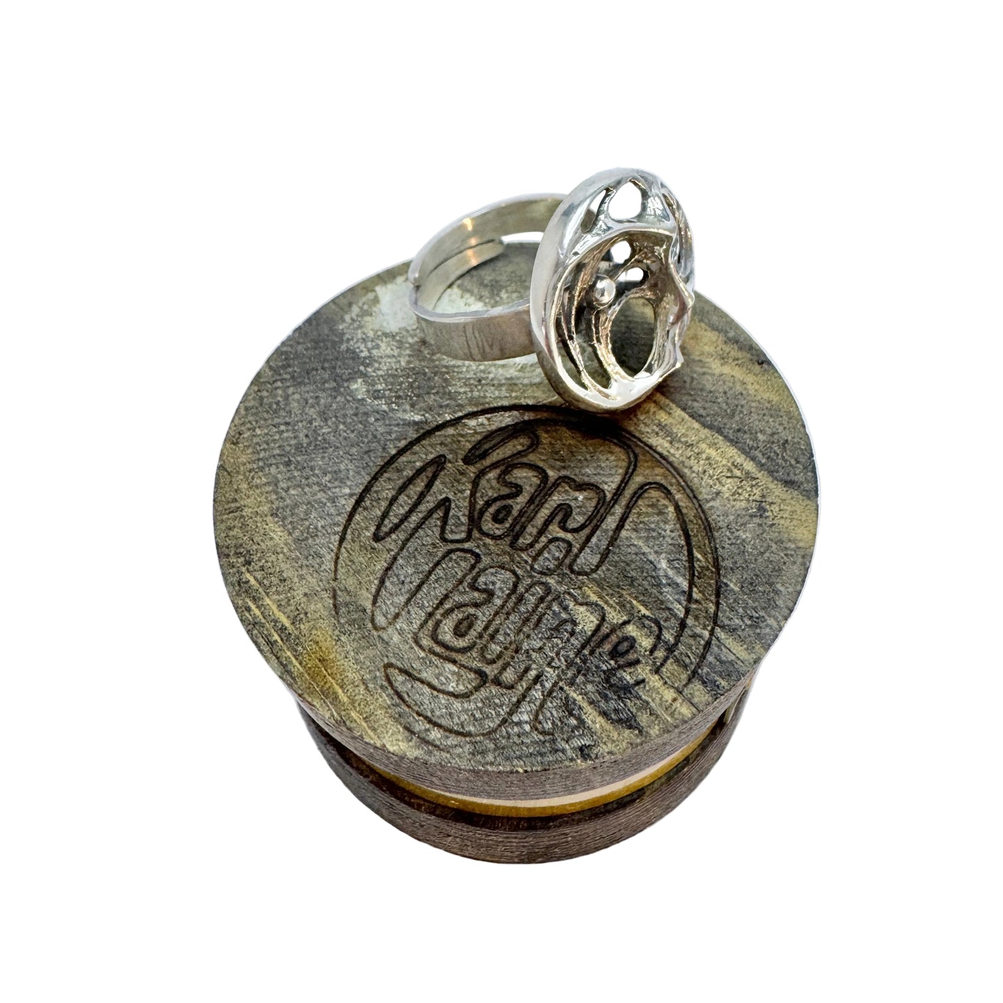 Karl Laine for Sten & Laine, Finland 1974. Vintage Sterling Silver  Ring