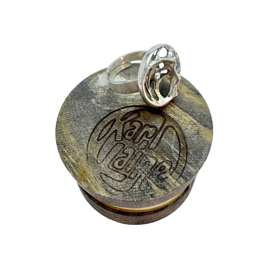 Karl Laine for Sten & Laine, Finland 1974. Vintage Sterling Silver  Ring