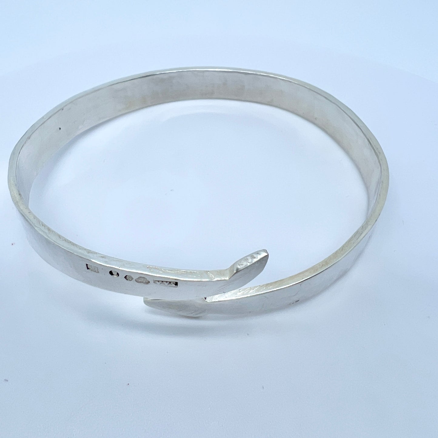 Axel Carlson, Sweden 1955. Vintage Sterling Silver Snake Bracelet.