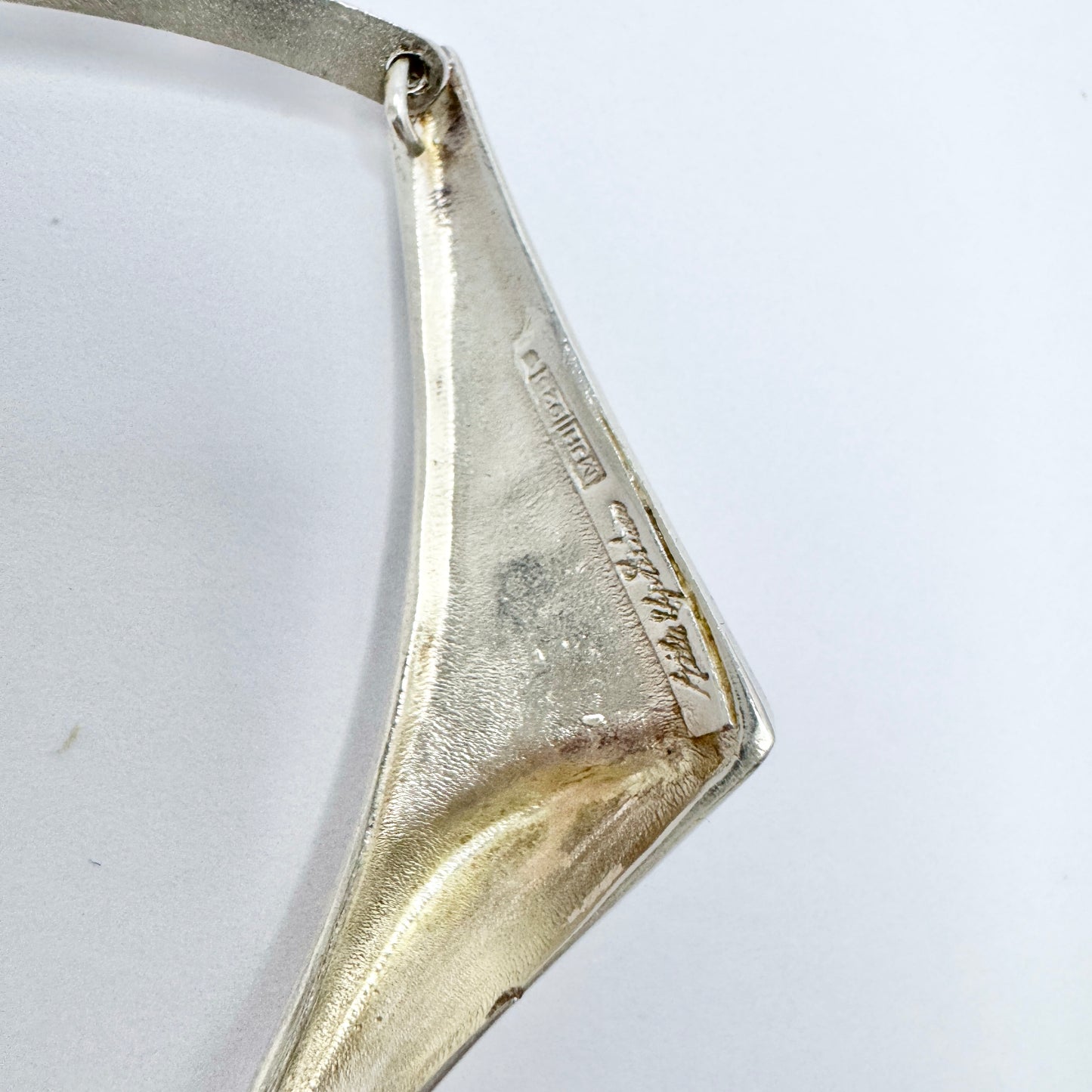 Matti J Hyvarinen, Finland. Vintage Sterling Silver Necklace.