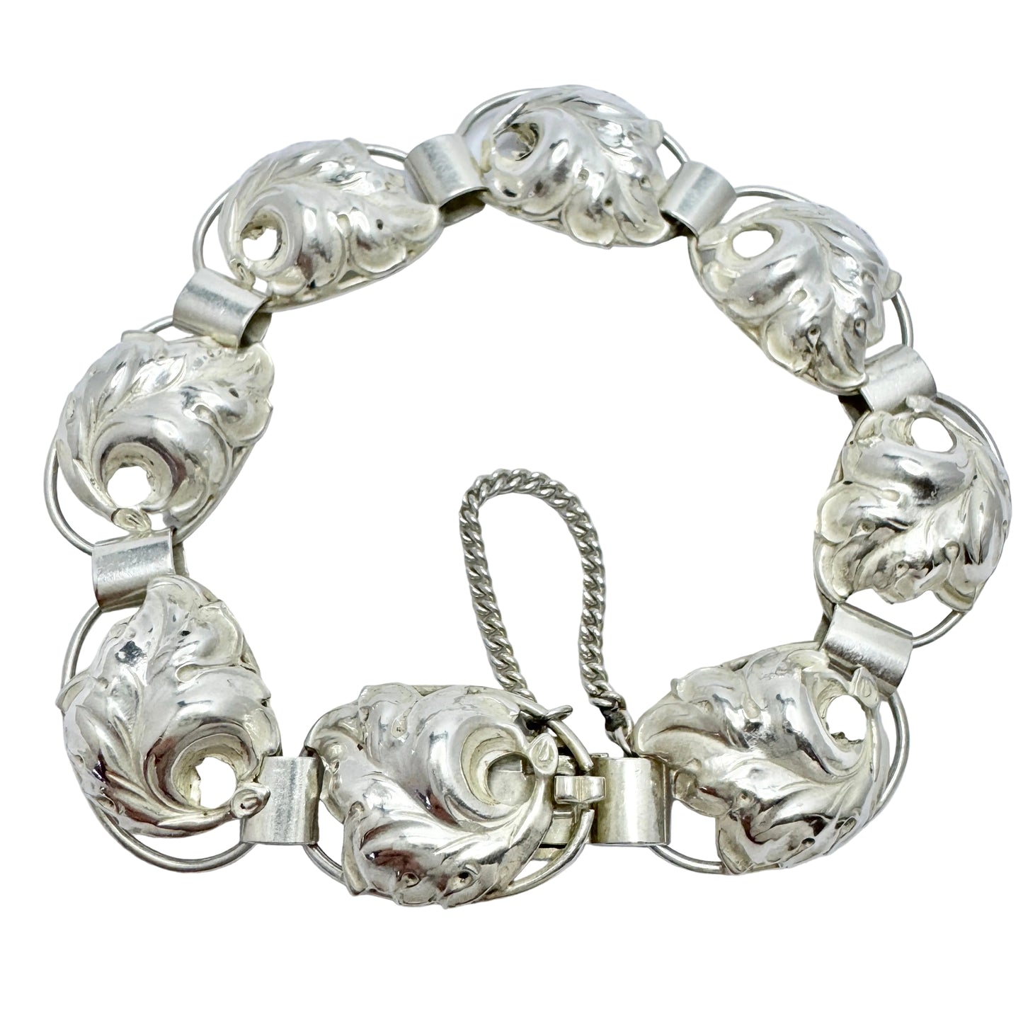 Kaplan, Sweden 1959. Vinage Solid Silver Bracelet.