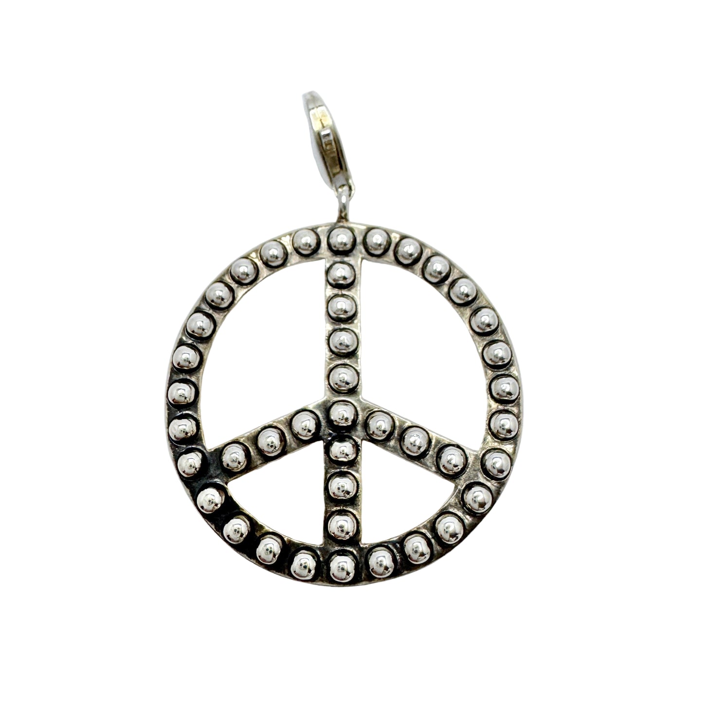 Thomas Sabo. Sterling Silver Peace Sign Pendant. Boxed
