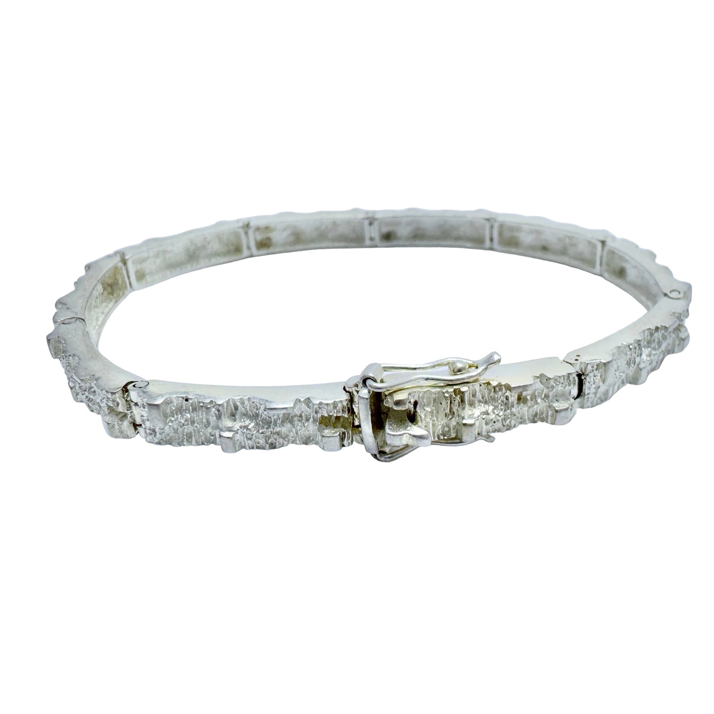 Vintage year 1988 Scandinavian Sterling Silver Bracelet.