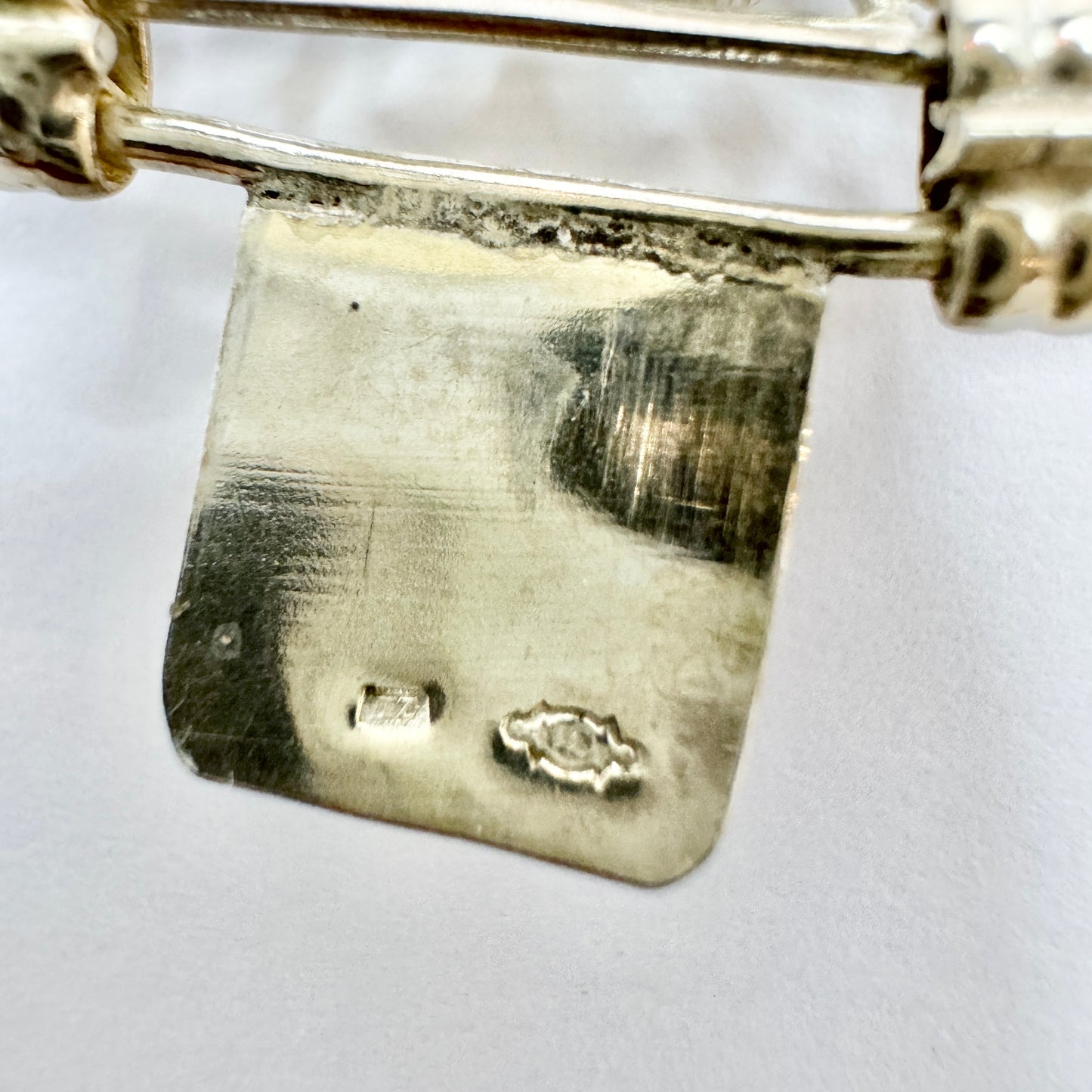 The Netherlands. Vintage Solid Silver Filigree Bracelet.