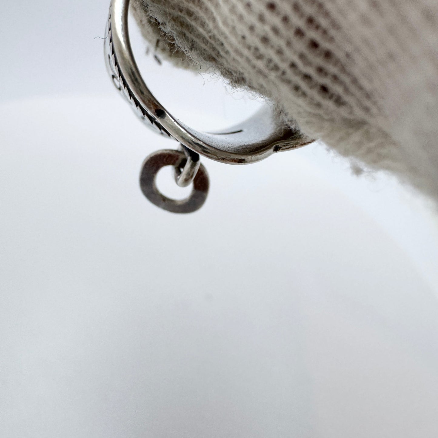 Kalevala Koru, Finland. Vintage Sterling Silver Sami / Laplander Ring.