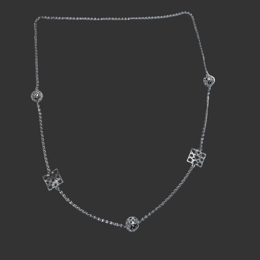 Liisa Vitali for Kultakeskus, Finland. Vintage Sterling Silver Necklace.