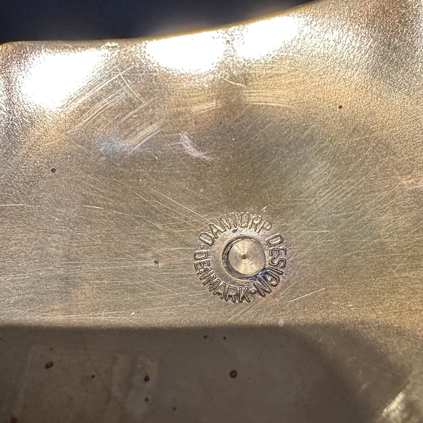 Dantorp Design, Denmark. Vintage 1960-70s Mid-century Brass Candlesticks