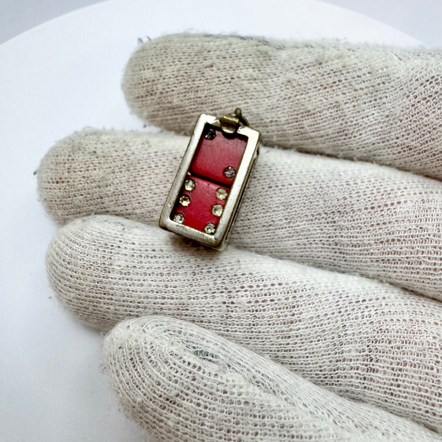 Vintage c 1950s. Dice Charm.