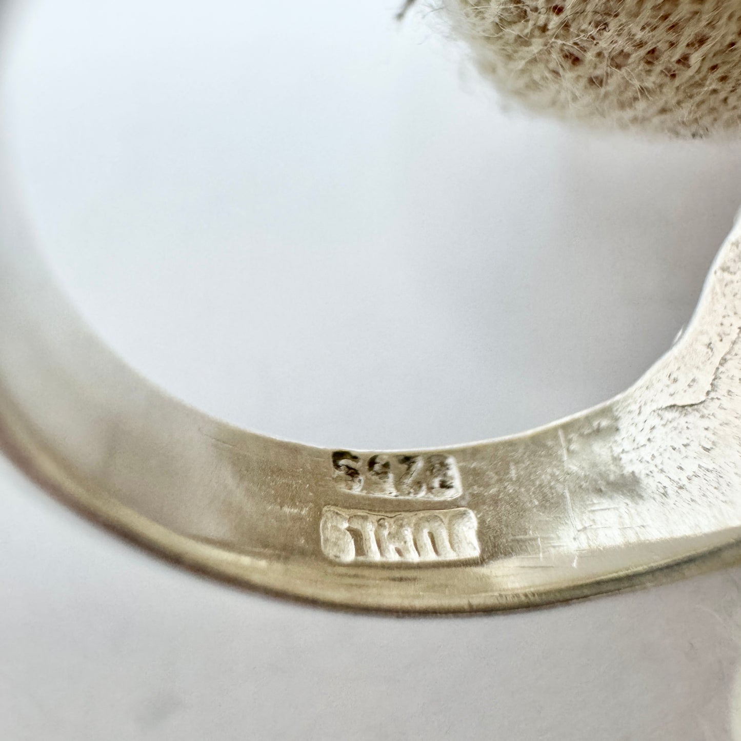 Juhls Kautokeino, Norway Vintage Sterling Silver Ring. Boxed