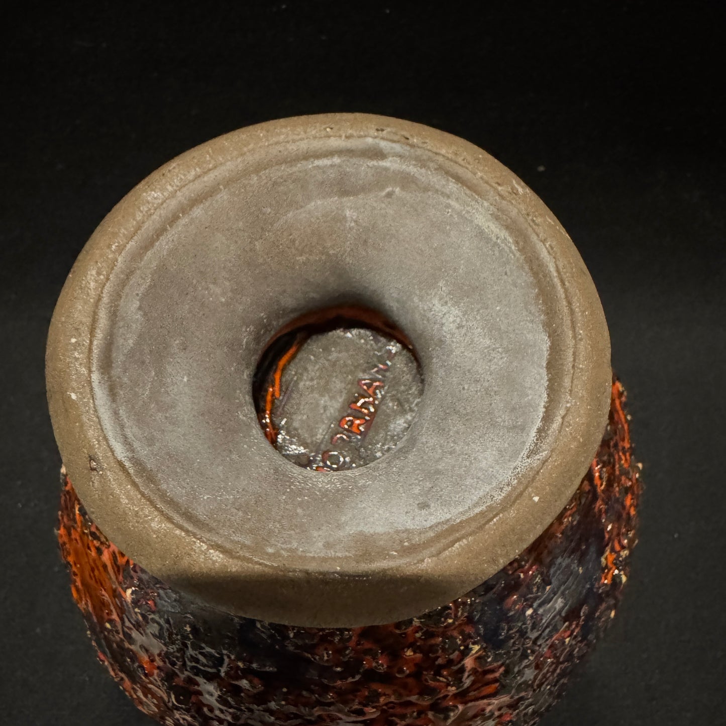 Norrman, Sweden 1970s. Vintage Ceramic Candle Lantern Candle Holder