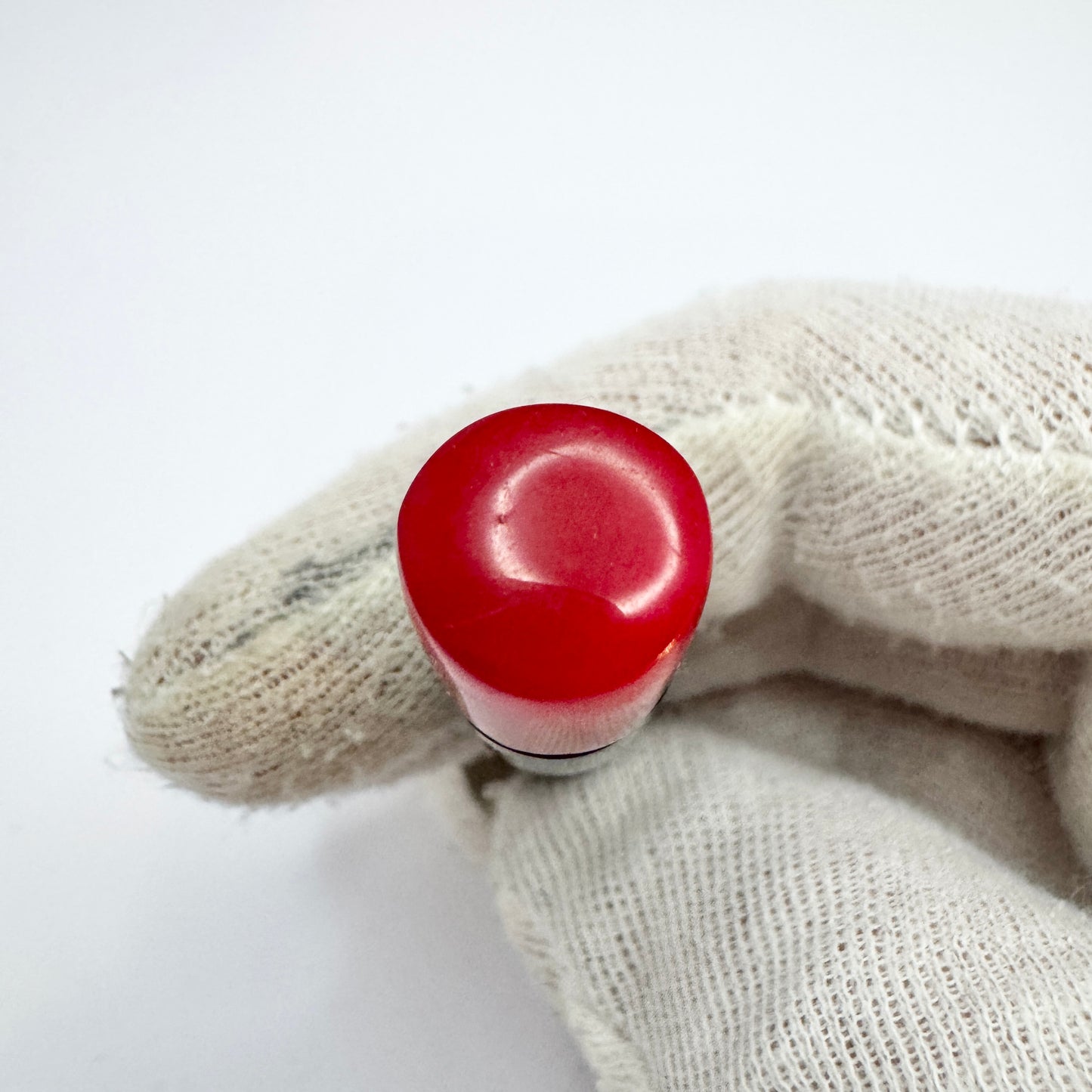 Vintage c 1930s Bakelite Wax Seal Stamp "GA"