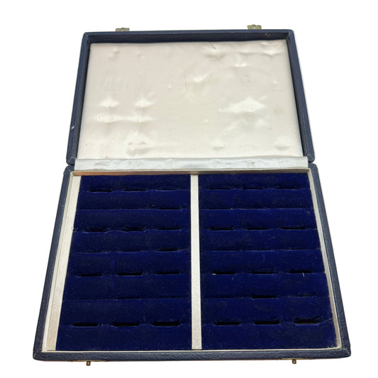 Vintage c 1950-60s. Multi Ring Display Storage Box. 42 Slots.