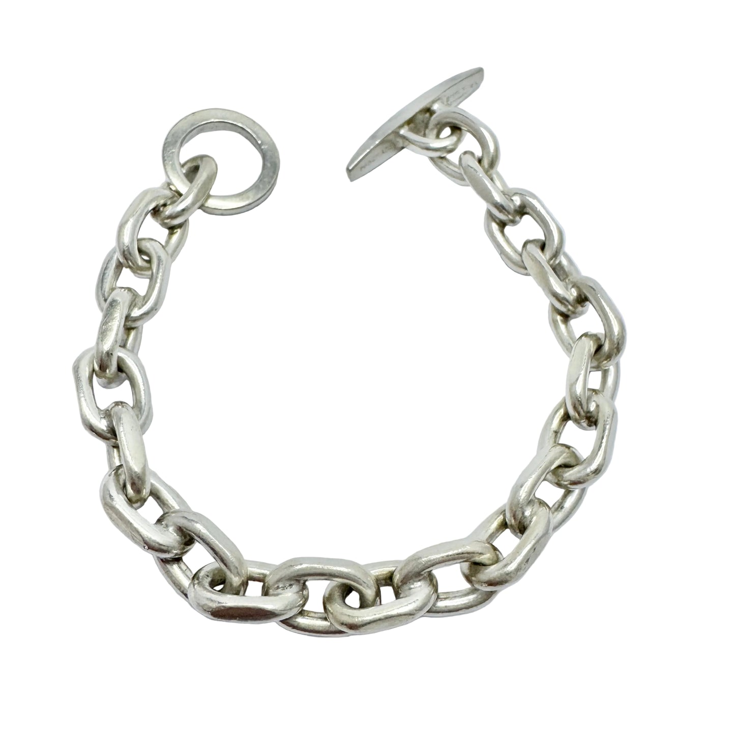 Randers Solvvarefabrik, Denmark. Vintage 1960-70s Sterling Silver Bracelet.