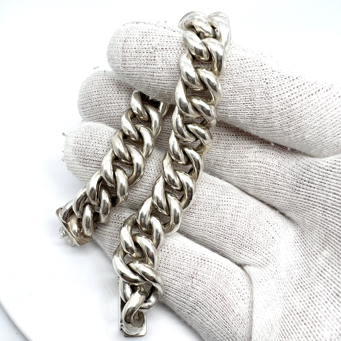 Svedboms, Sweden 1951. Vintage Sterling Silver Bracelet.