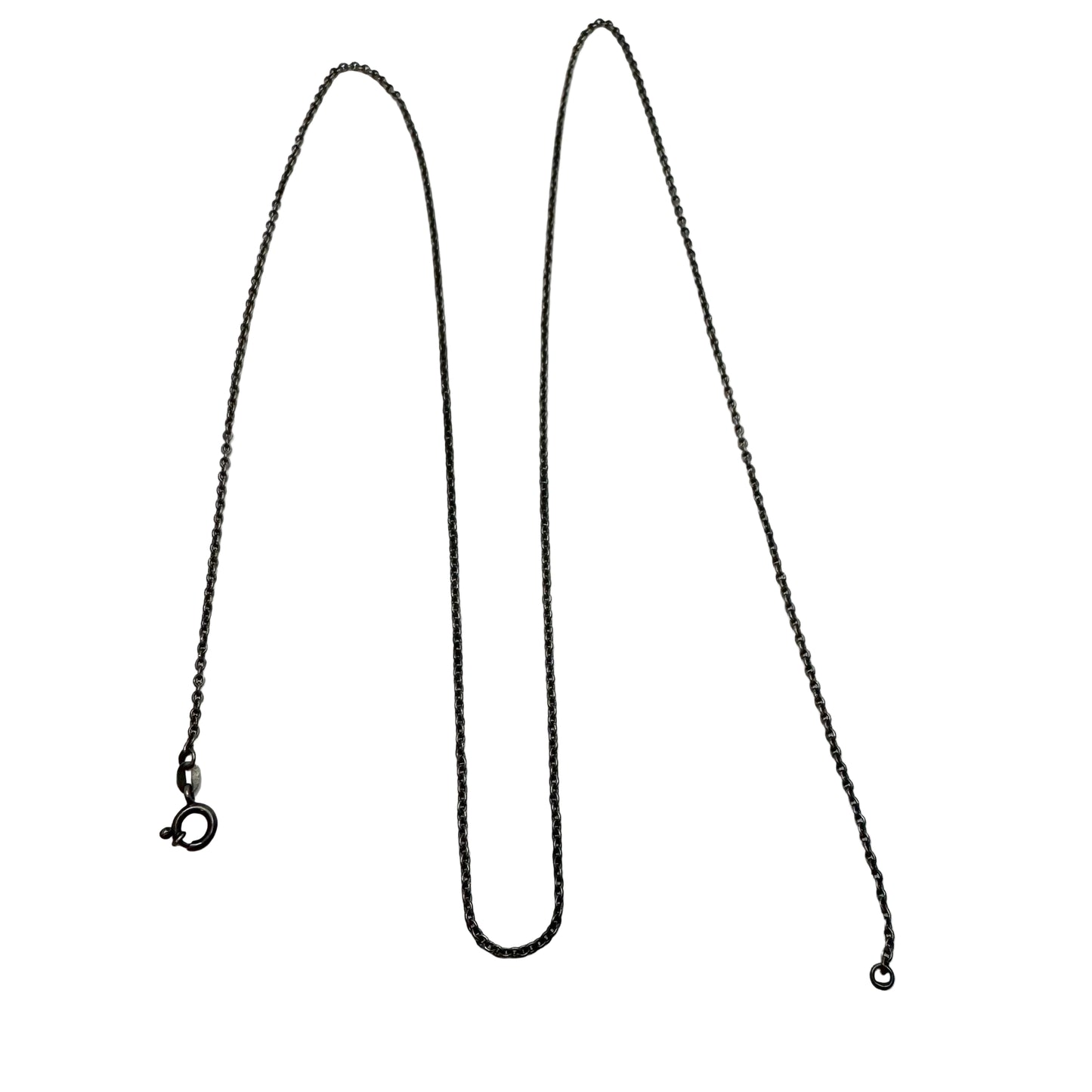 Kalevala Koru, Finland. Vintage Sterling Silver 74cm Chain Necklace.