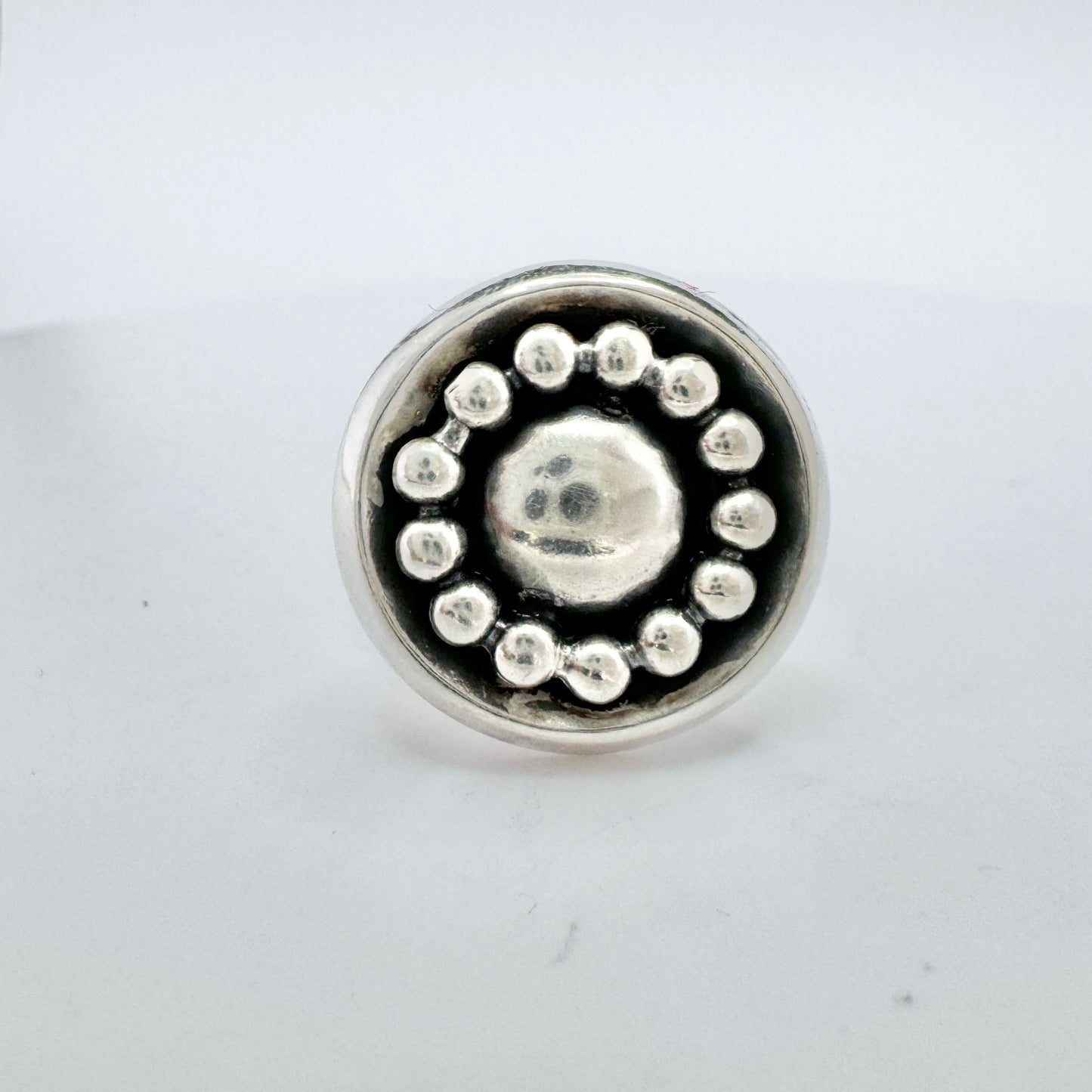 Erik Granit, Finland 1960s. Vintage Sterling Silver Ring.