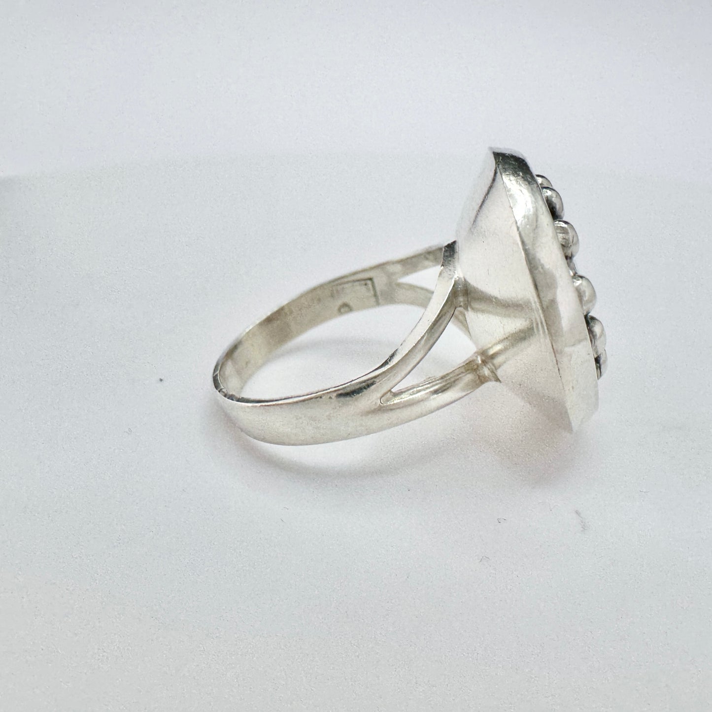 Erik Granit, Finland 1960s. Vintage Sterling Silver Ring.