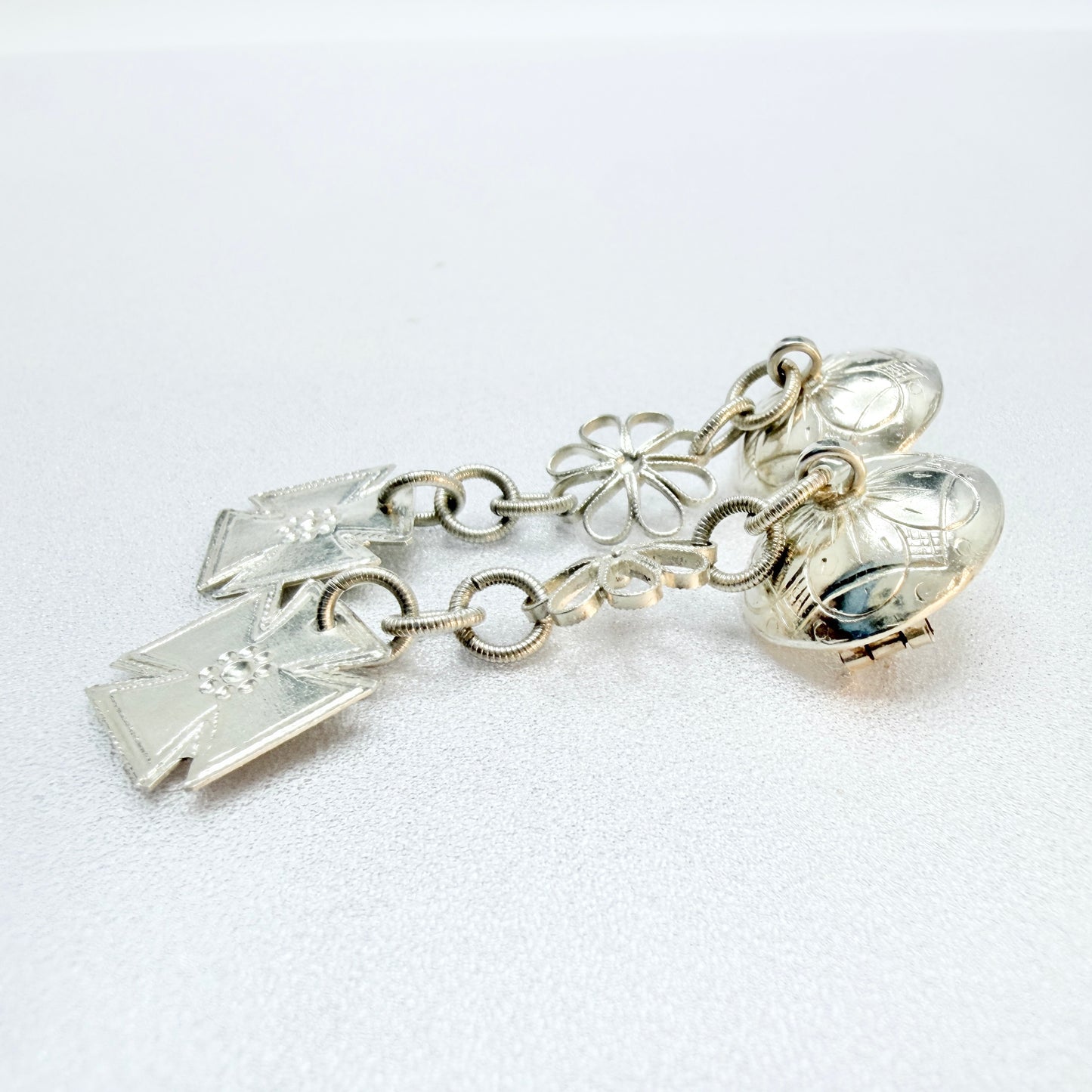 Norway. Vintage 830 Silver Traditional Costume Bunad's Brooch.