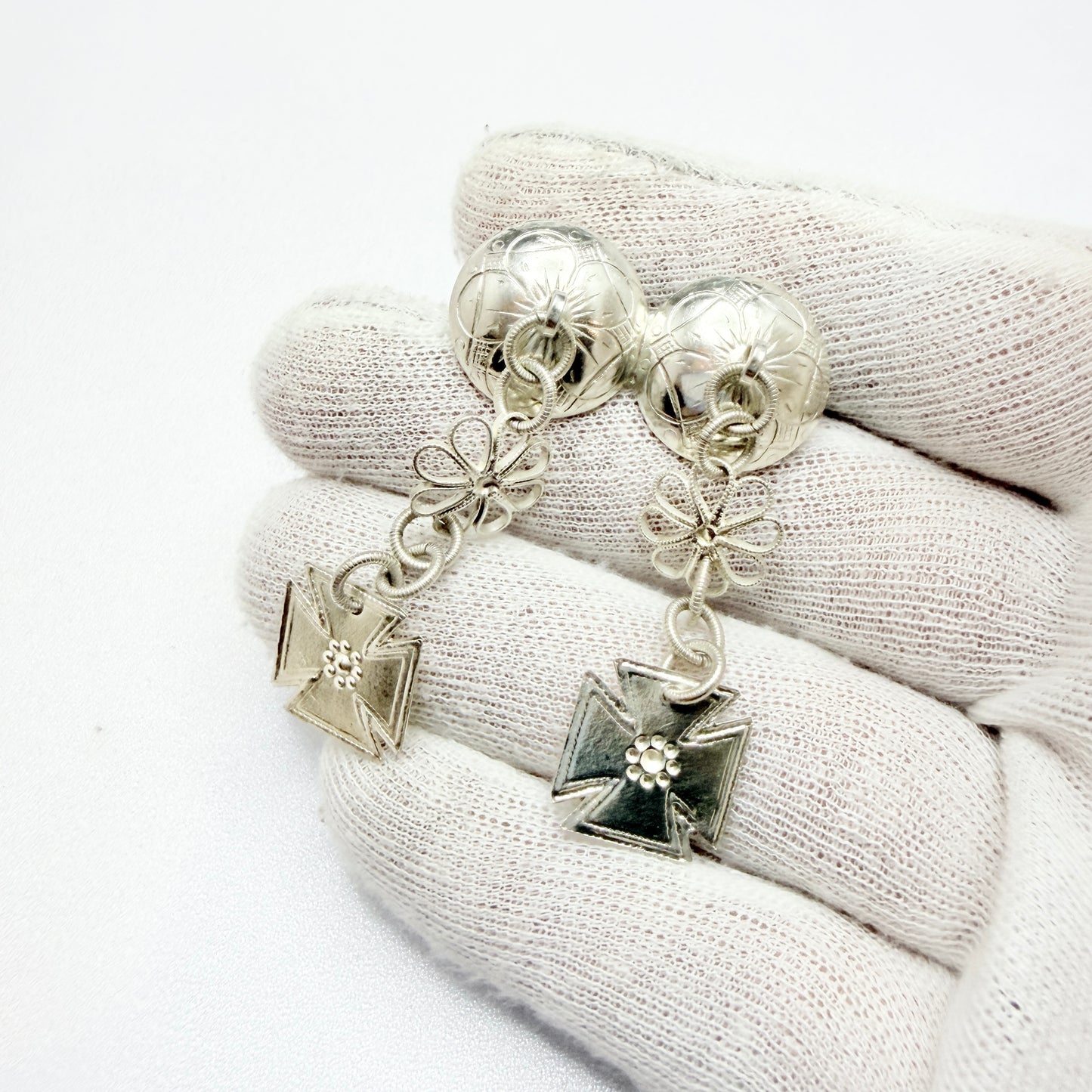 Norway. Vintage 830 Silver Traditional Costume Bunad's Brooch.