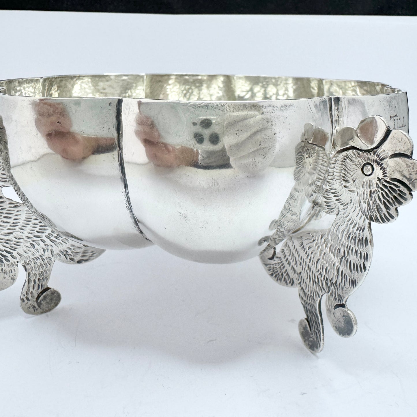 Alfredo Ortega, Mexico 1929. Vintage 900 Silver Bowl. 300 gram