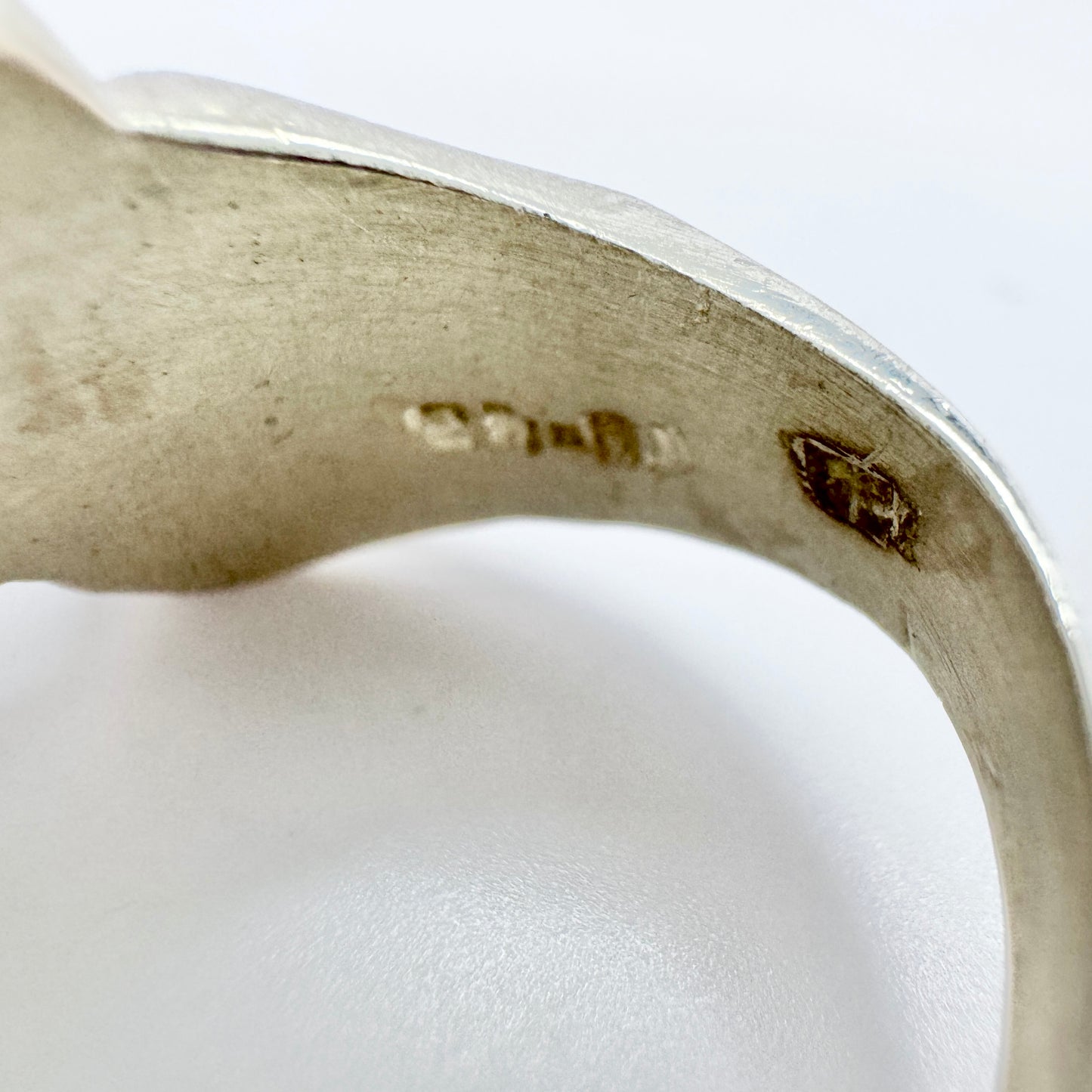 Mexico. Vintage Sterling Silver Unisex Ring.