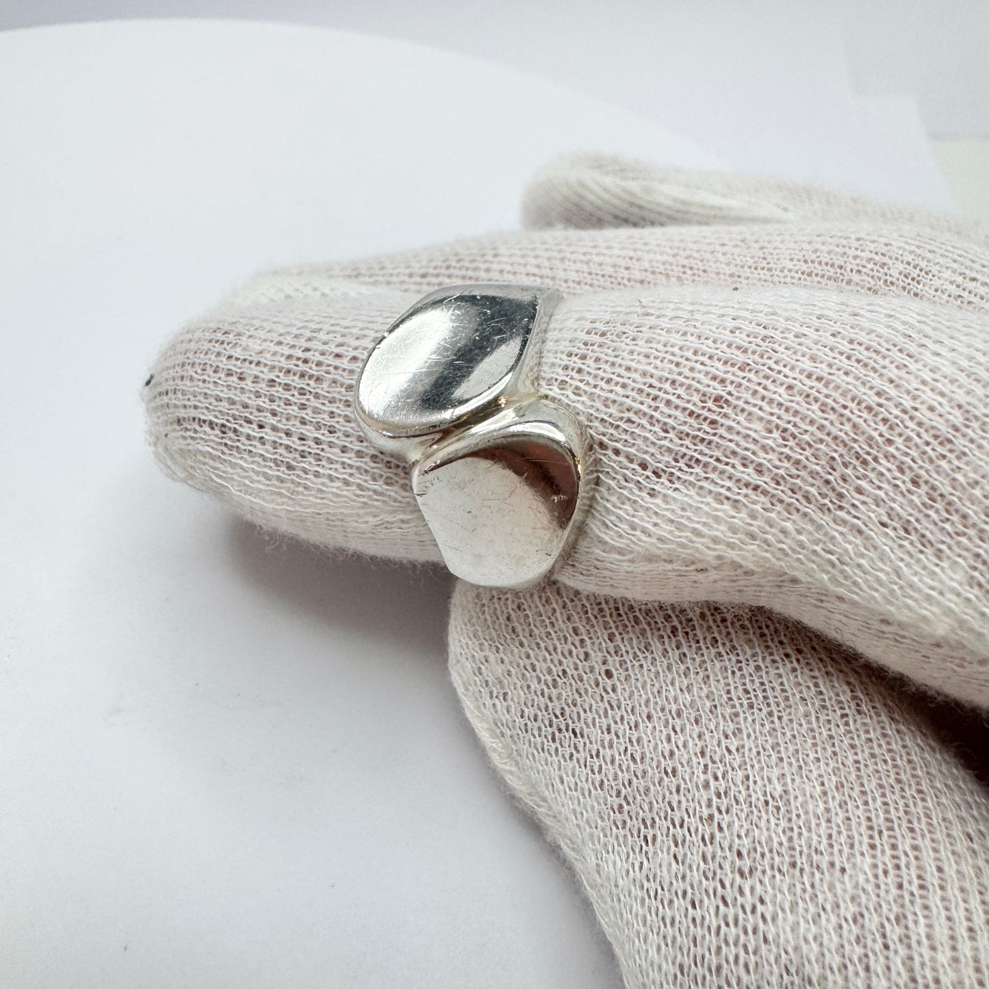 Mexico. Vintage Sterling Silver Unisex Ring.