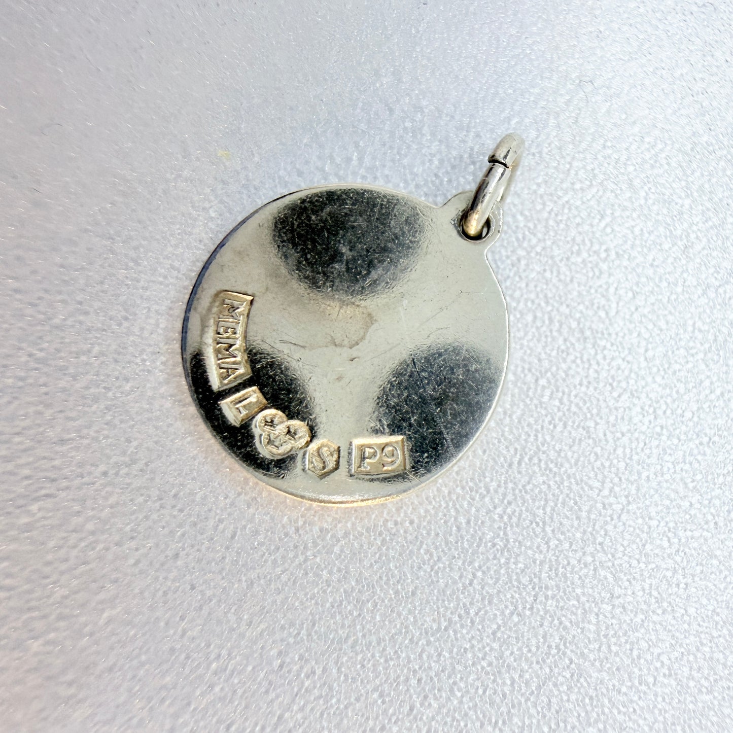 Mema, Sweden 1965. Vintage Sterling Silver Zodiac Gemini Charm